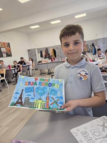 Ziua Europei prin activități educative și creative, dedicate cunoașterii valorilor europene