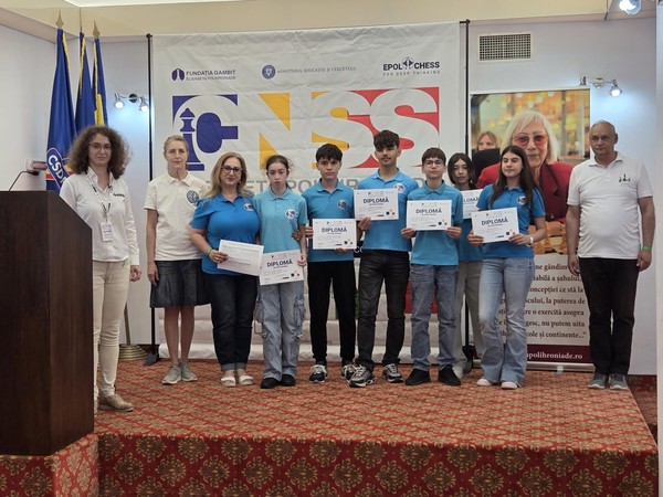 Performanță remarcabilă pentru echipa de șah a Școlii Gimnaziale „I.L. Caragiale” Medgidia!