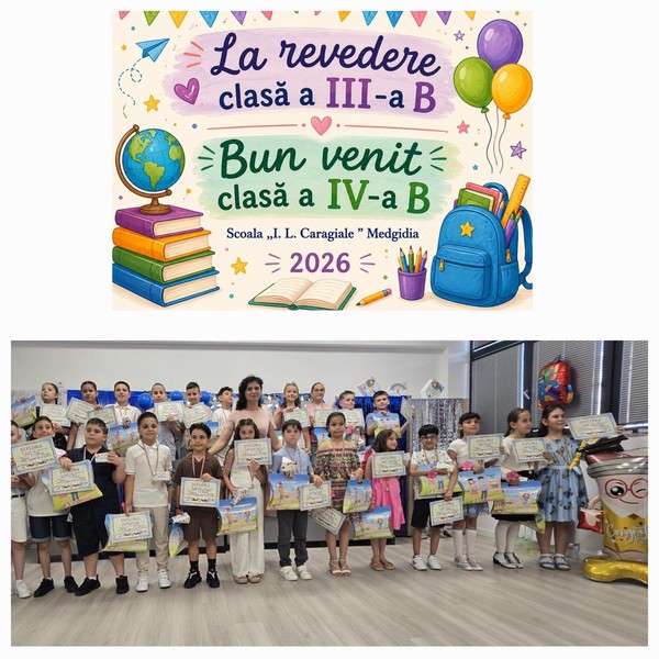 Emoție, bucurie și aplauze la final de an școlar!