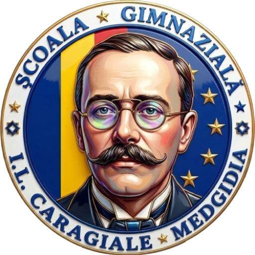 Logo Școala Gimnazială I.L. Caragiale Medgidia